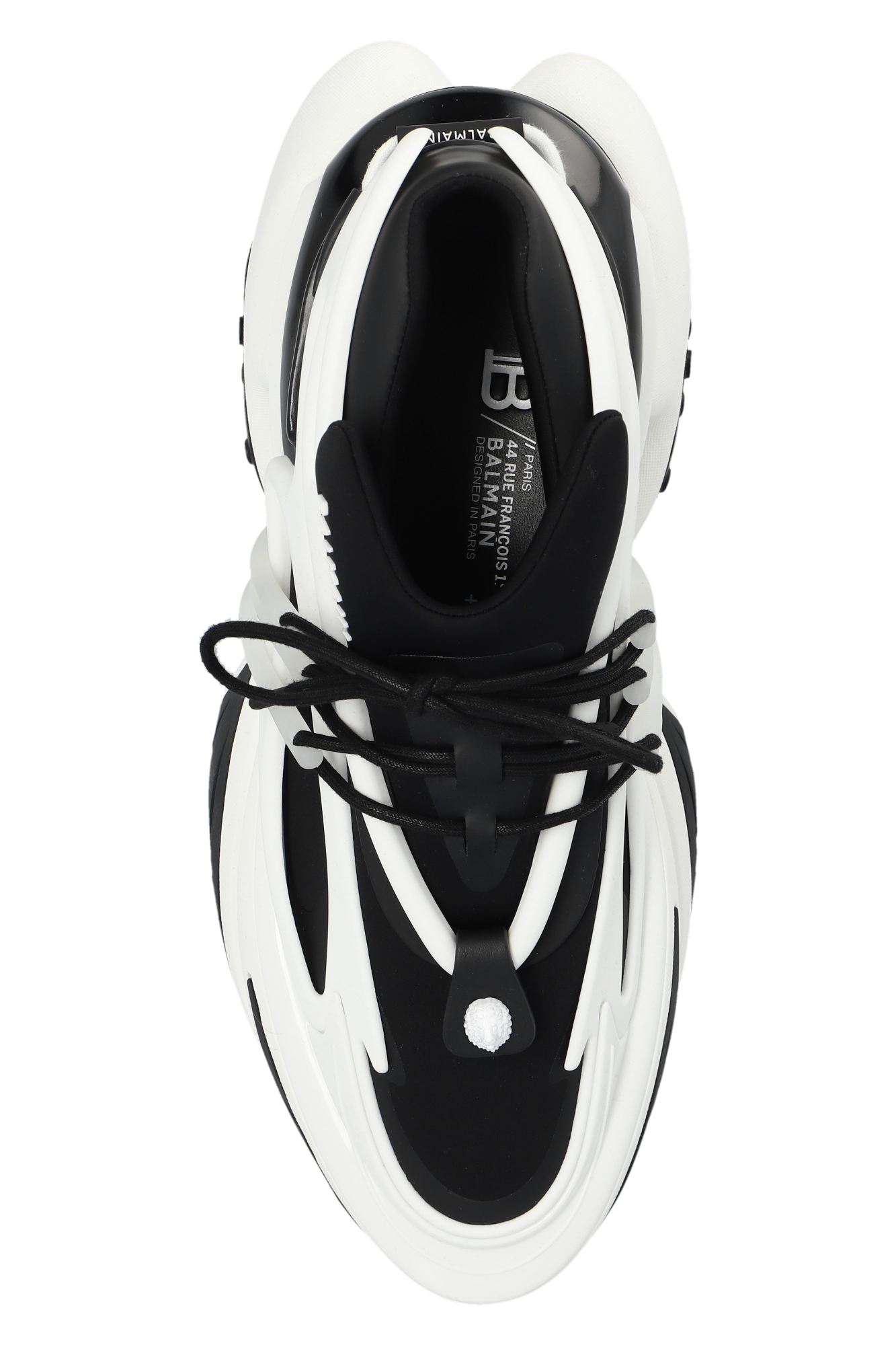 スニーカー BALMAIN SS25 'Unicorn' sneakers (BM1VJ309KNOC EAB) Unicorn low-top sneakers in neoprene and leather black black